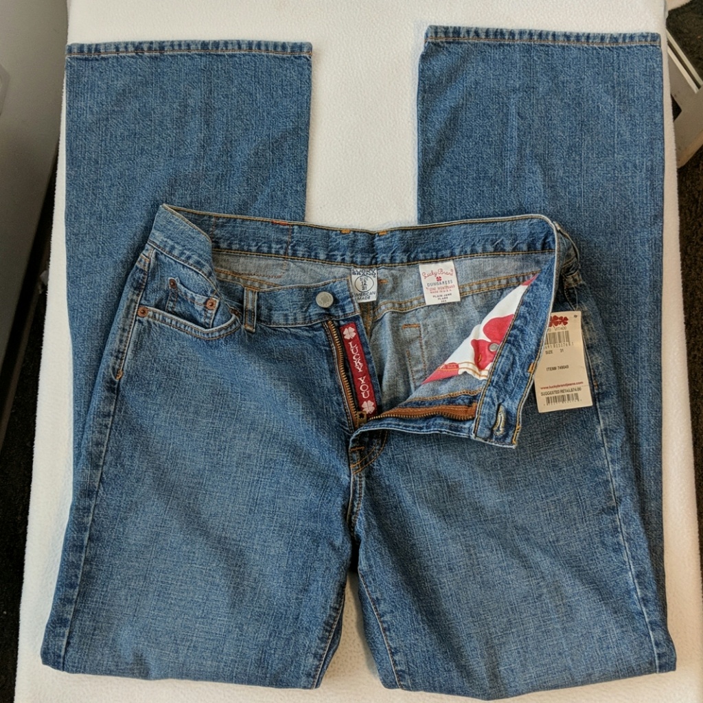 Lucky Brand Womens Plane Jane Flare Jeans